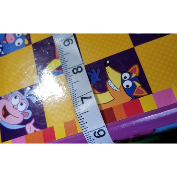 Vintage Dora the Explorer Wooden Game House Set Checkers Dominoes Bingo Cards - Picture 11 of 12